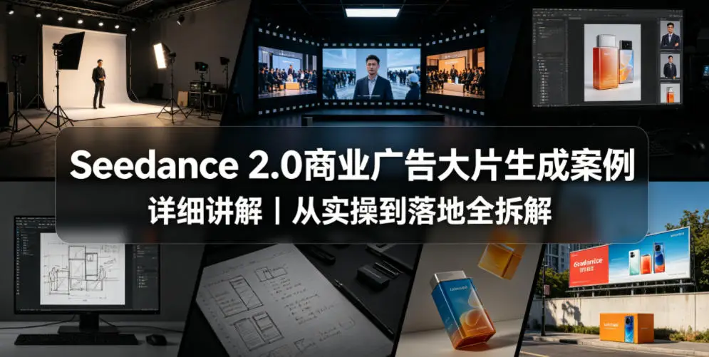 Seedance 2.0商业广告大片生成案例详细讲解|从实操到落地全拆解选优云网创选优云网创