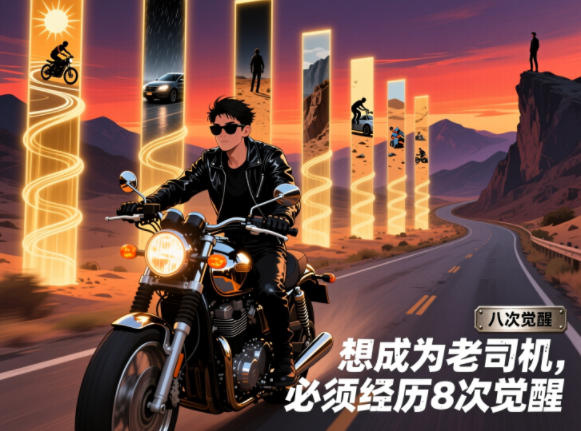 付费文章：想成为老司机，必须经历8次觉醒选优云网创选优云网创