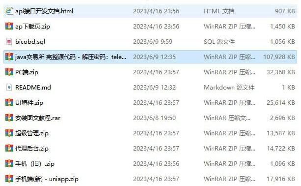 Java + Uniapp交易所完整源码,附详细搭建教程选优云网创选优云网创