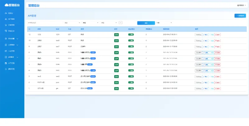 OneAPI(企业级API接口管理系统源码)选优云网创选优云网创