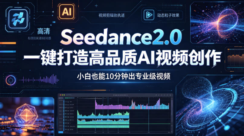 Seedance2.0一键打造高品质AI视频创作，小白也能10分钟出专业级视频选优云网创选优云网创