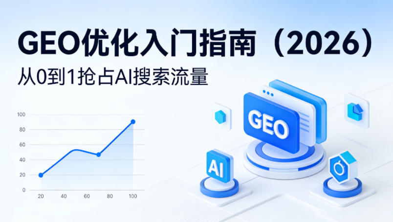 【最新】GEO优化入门指南(2026),从0到1抢占AI搜索流量选优云网创选优云网创