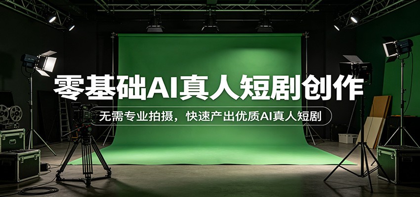 零基础AI真人短剧创作:无需专业拍摄,快速产出优质AI真人短剧选优云网创选优云网创