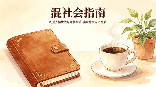 付费文章:混社会指南,吃透人情世故与竞争本质,实现稳步向上发展选优云网创选优云网创