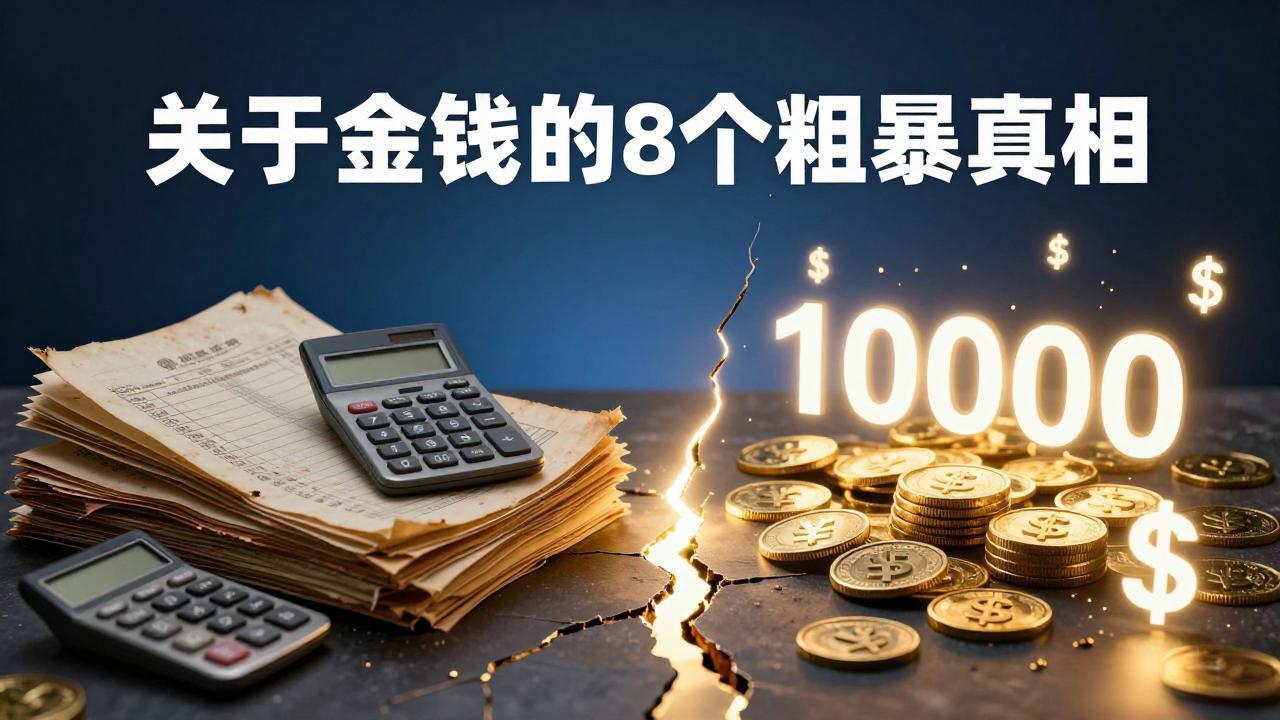 付费文章:关于金钱的 8 个粗暴真相,彻底重塑你的赚钱思维与财富认知选优云网创选优云网创