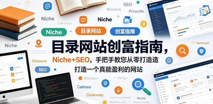 目录网站创富指南,Niche+SEO,手把手教您从零打造打造一个真能盈利的网站【原创双语字幕】选优云网创选优云网创