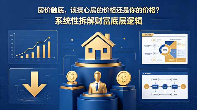 付费文章:房价触底,该操心房的价格还是你的价格?系统性拆解财富底层逻辑选优云网创选优云网创